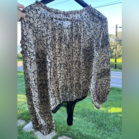 Free People Intimately Bodysuit Women's Size L Long Sleeve - Picture 5 of 5